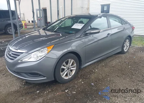 2014 Hyundai Sonata Gls from USA, damaged, VIN 5NPEB4ACXEH879159
